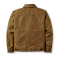 Tin Cloth Short Lined Cruiser Jacket Dk Tan