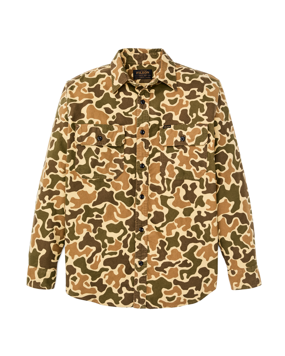 Field Flannel Shirt Buckskin Camo