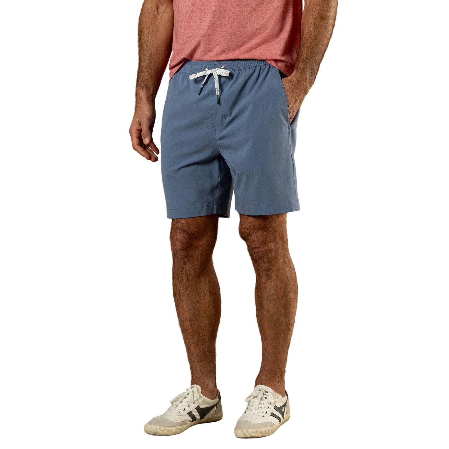 7" Rover Hybrid Performance Short Chambray Blue