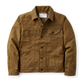Tin Cloth Short Lined Cruiser Jacket Dk Tan