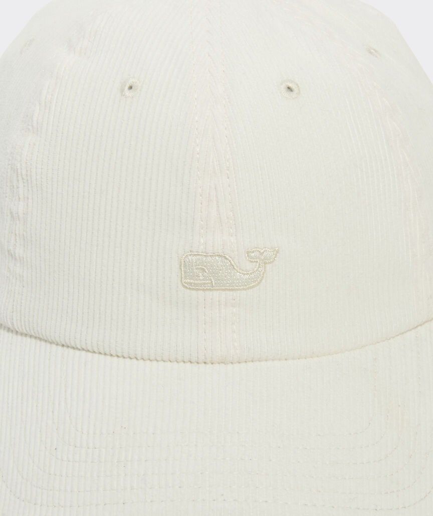 Ws Corduroy Baseball Hat Marshmallow