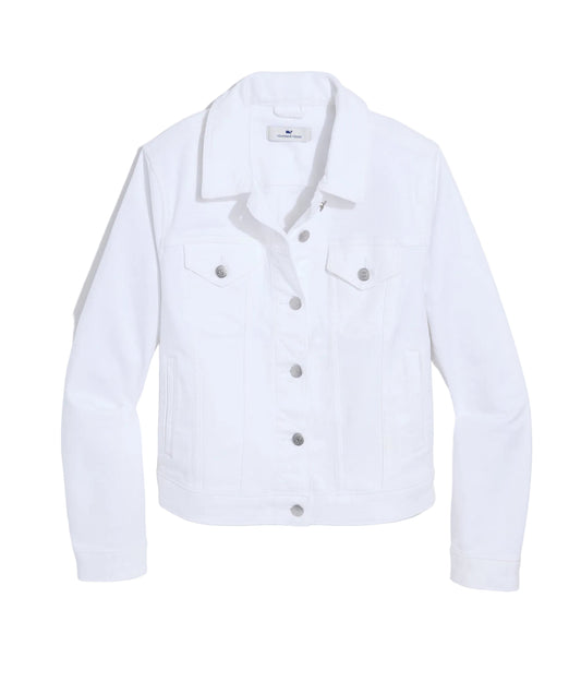 Ws White Denim Jacket White