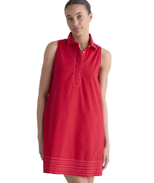 Ws Pippa Dress Lighthouse Red