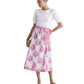 Ws Wren Wrap Skirt Floral White Cap