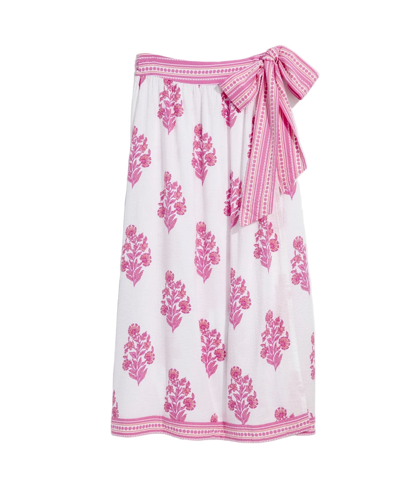 Ws Wren Wrap Skirt Floral White Cap