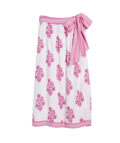 Ws Wren Wrap Skirt Floral White Cap