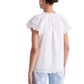 Ws Adare Eyelet Top White Cap