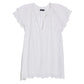 Ws Adare Eyelet Top White Cap
