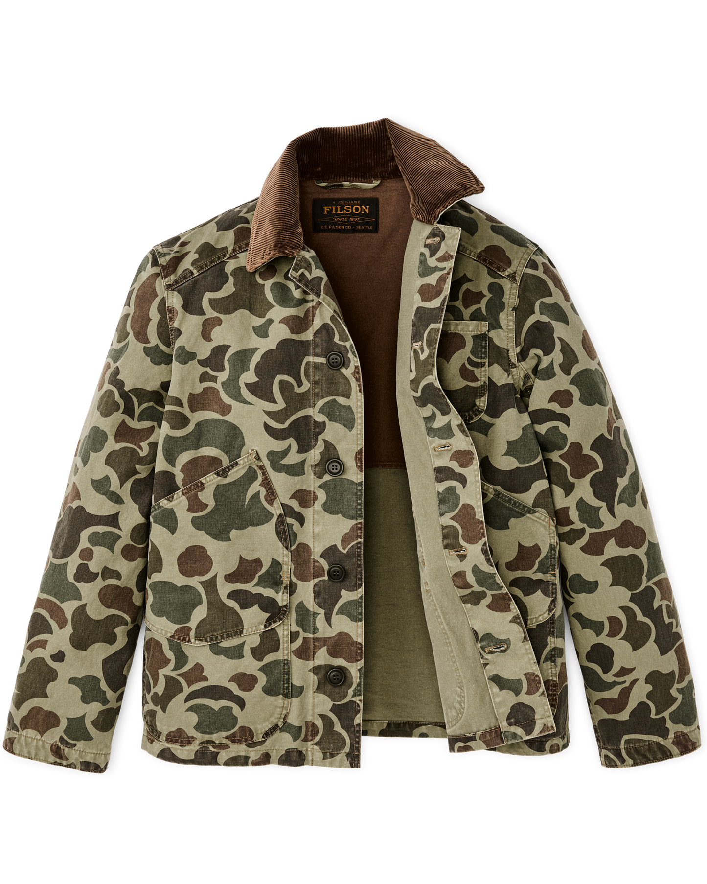 Canvas Outfitter Jacket Tundra Shrub Camo