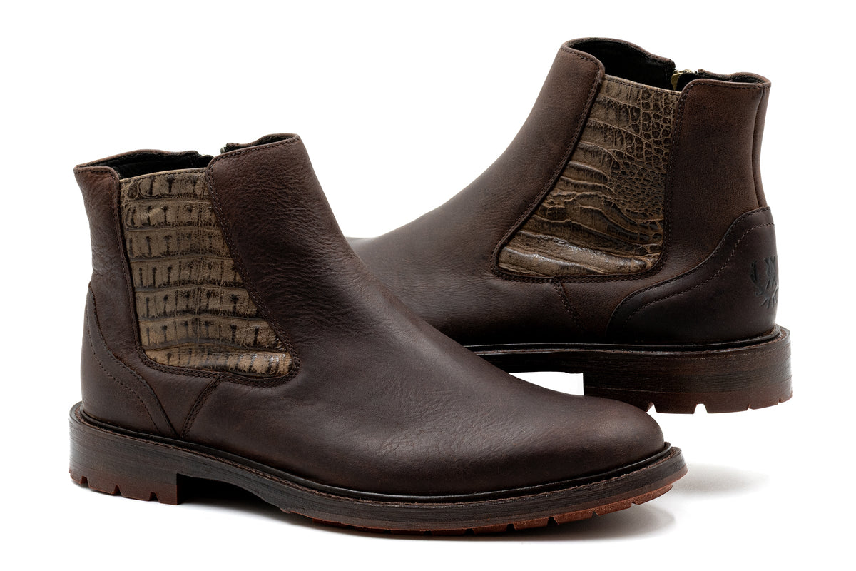 McKinley Chelsea Boot Walnut
