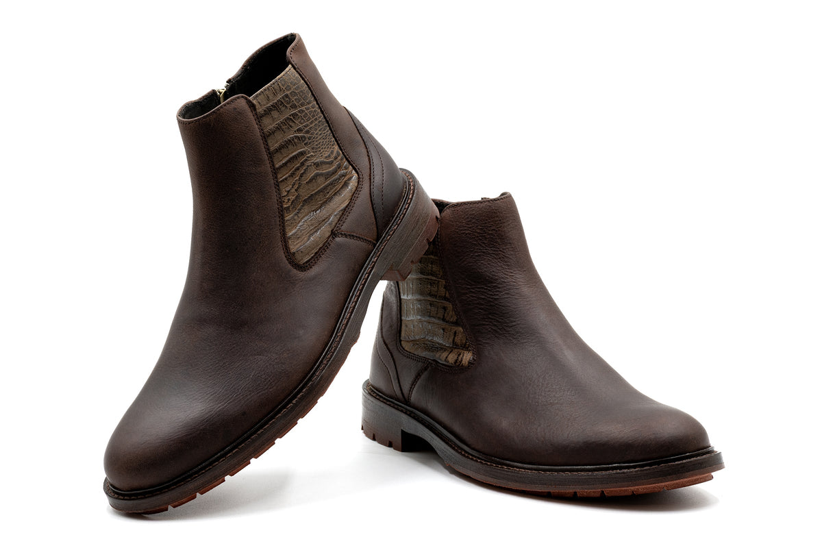 McKinley Chelsea Boot Walnut