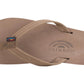 Premier Leather Double Layer Sandal Dark Brown