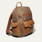 Canvas & Leather Backpack Tobacco/Tan