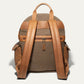 Canvas & Leather Backpack Tobacco/Tan