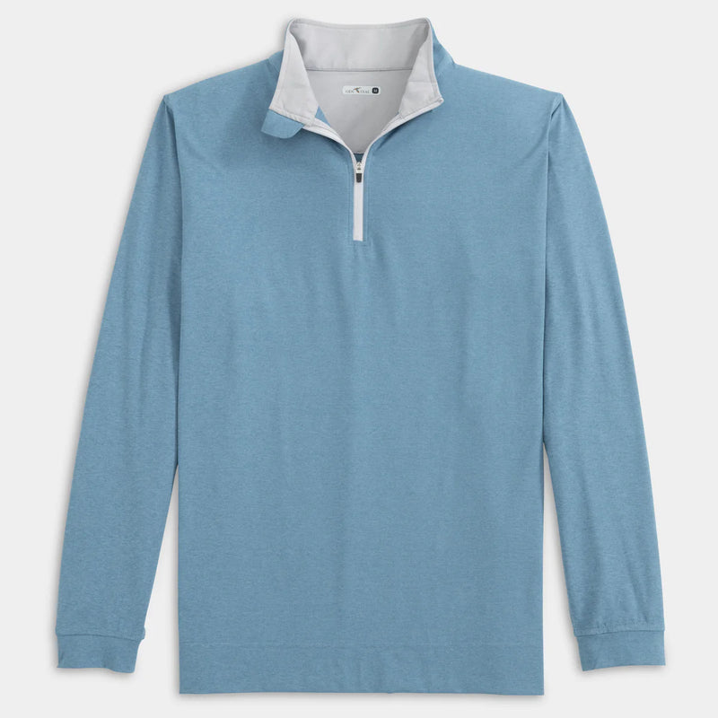 Venture Performance 1/4 Zip Hthr Oceanic