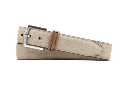 Bermuda Braid Nubuck Belt Putty