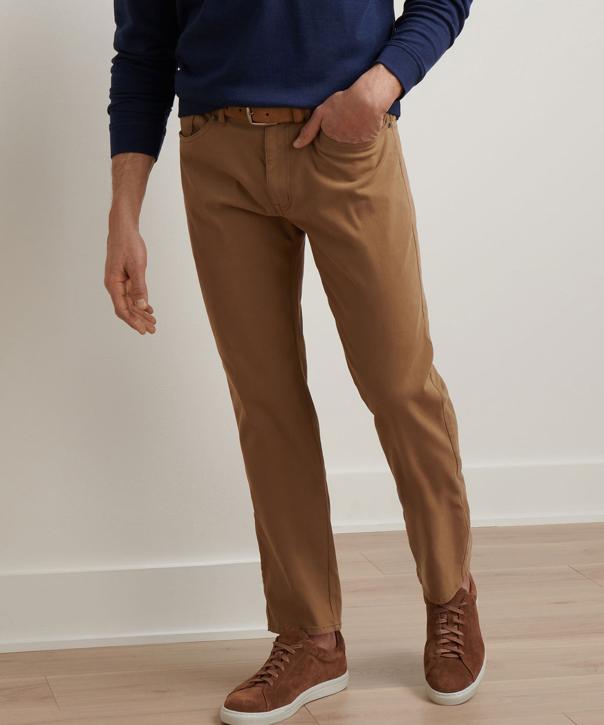 Signature Sateen 5-Pocket Pant Rye