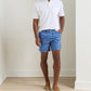 8" Rainforest Swim Trunk Windsor Blue