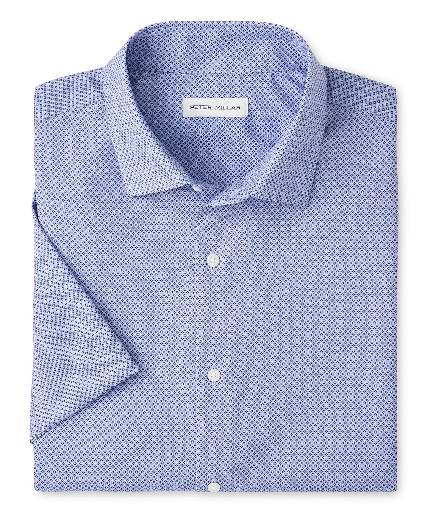 Patton Poplin SS Shirt Cottage Blue