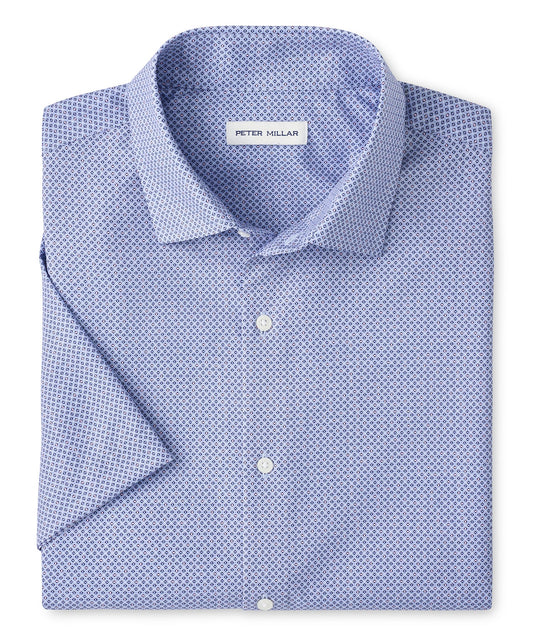 Patton Poplin SS Shirt Cottage Blue