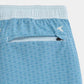 6.5" Marina Performance Swim Short Blue Porthole