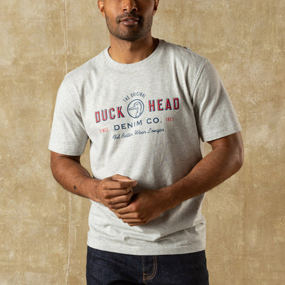 Denim Co. SS T-Shirt Varsity Grey