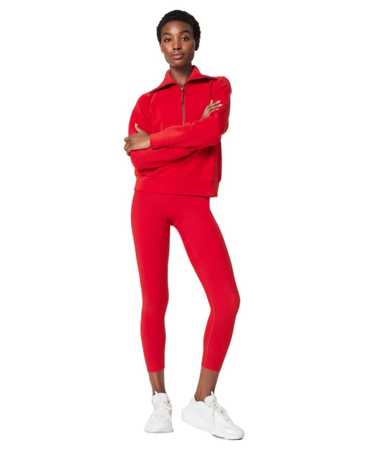 Ws AirEssentials Half Zip Spanx Red