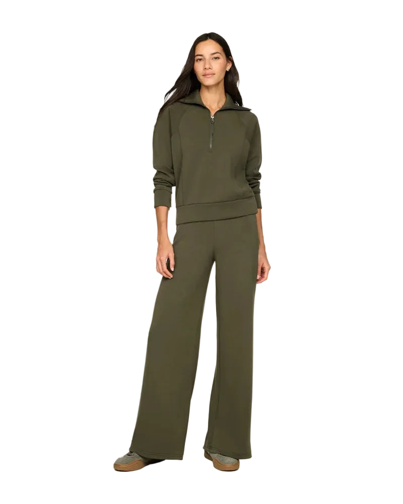 Ws AirEssentials Half Zip Monstera
