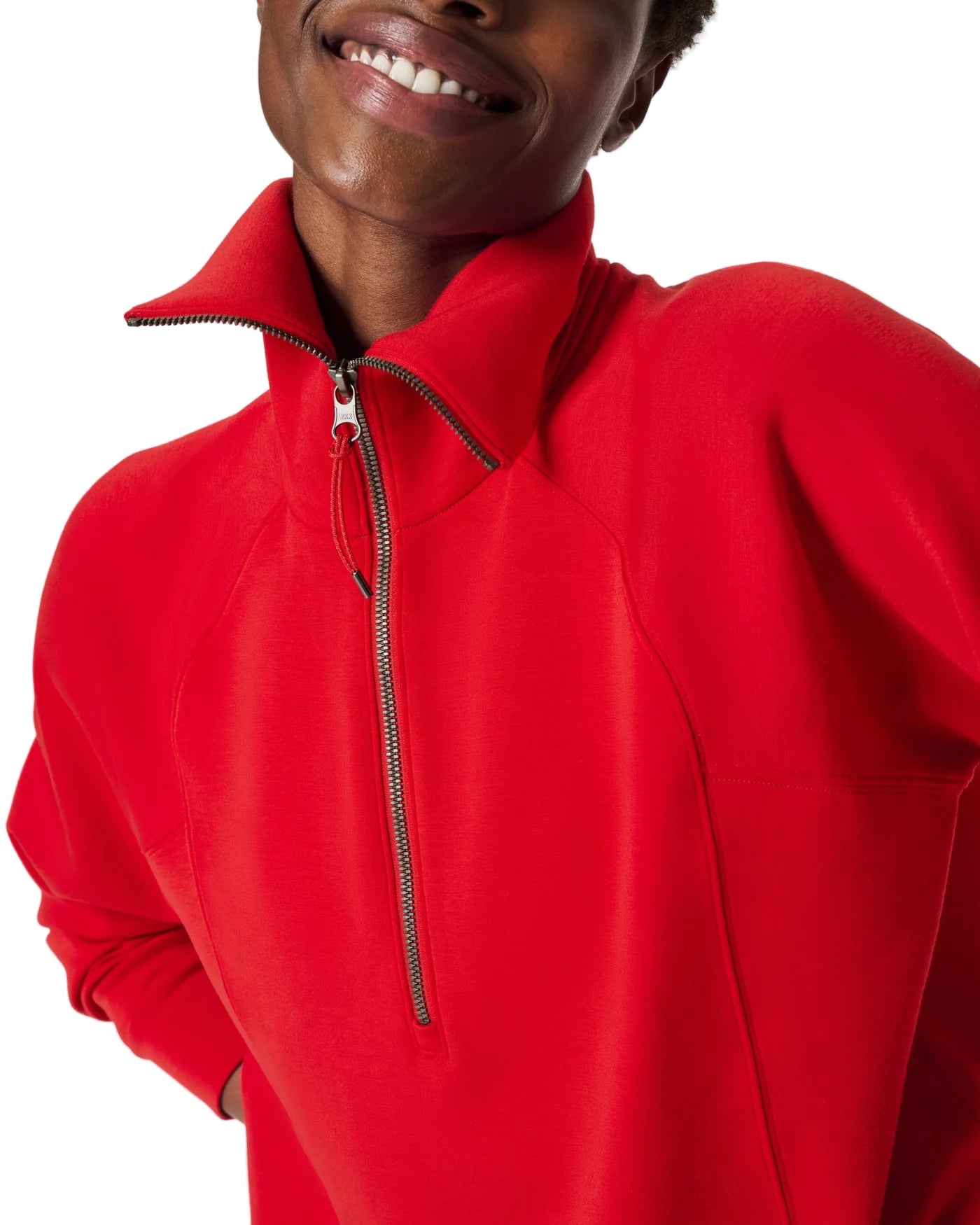 Ws AirEssentials Half Zip Spanx Red