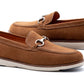 Countryaire Horse Bit Suede Loafer French Roast