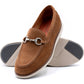 Countryaire Horse Bit Suede Loafer French Roast