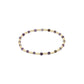FW25 Extends Gemstone Gold Sincerity Pattern 3mm Bead Bracelet