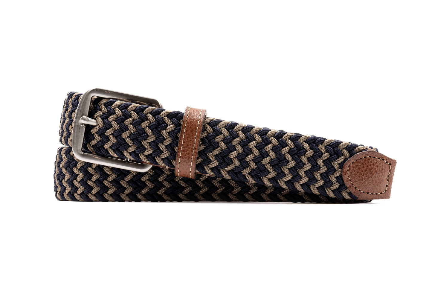 Newport Belt British Tan / Navy