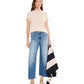 Ws Saige Wide Leg Crop Jean Mid-Rise 17 Years Duet