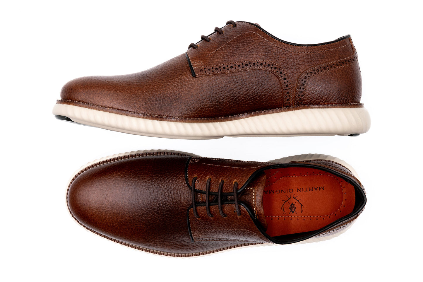Countryaire Plain Toe Water Buffalo Shoe Oak