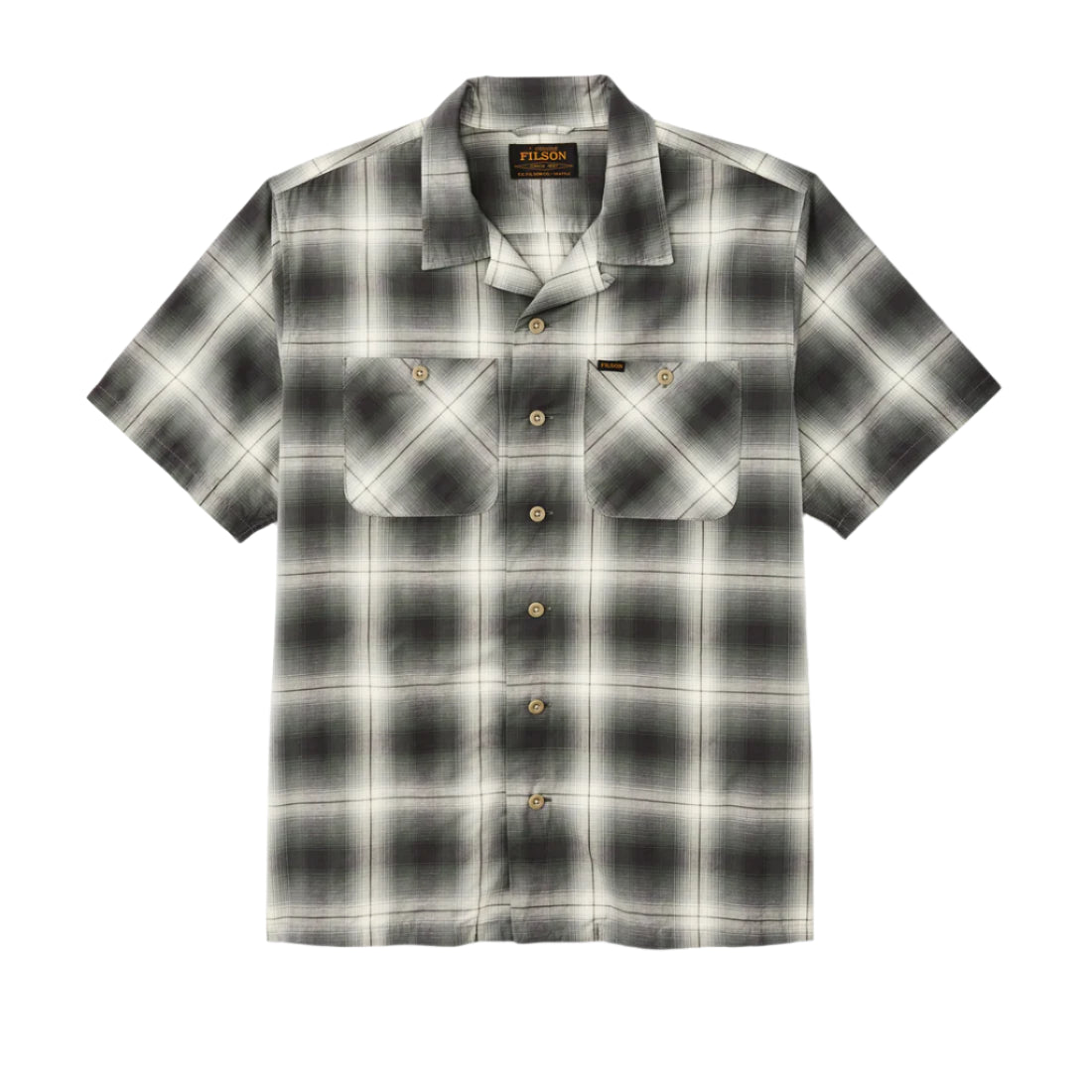 Greenwood SS Camp Shirt Olive/Beige