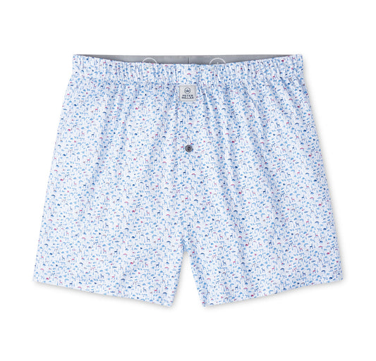 On The Hunt Perf Boxer Short White