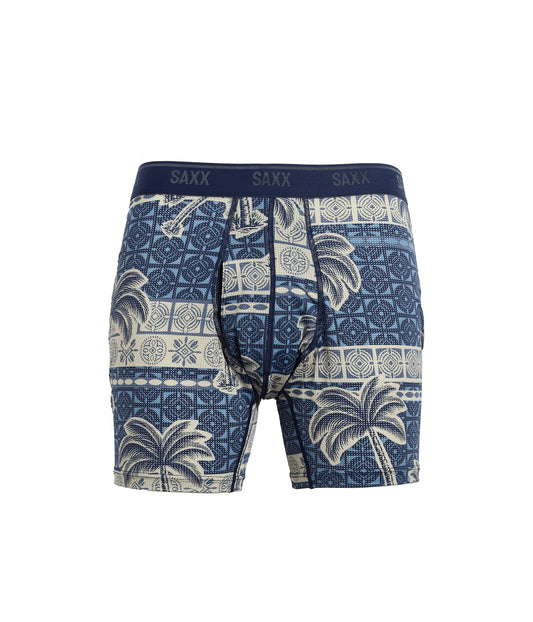 Quest Boxer Brief Palm Geo Stone