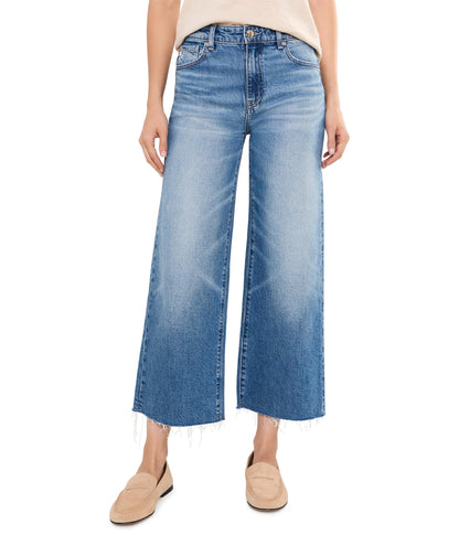 Ws Saige Wide Leg Crop Jean Mid-Rise 17 Years Duet