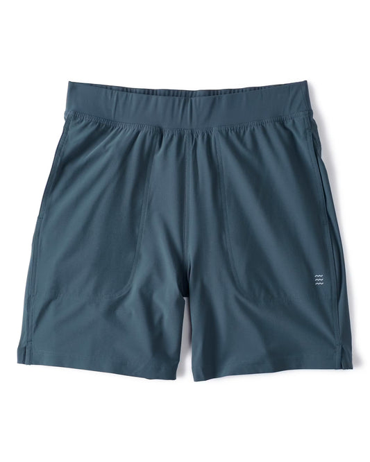 5.5" Lined Active Breeze Short Blue Dusk II