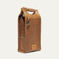 Double Leather Wine Case Cognac