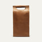 Double Leather Wine Case Cognac