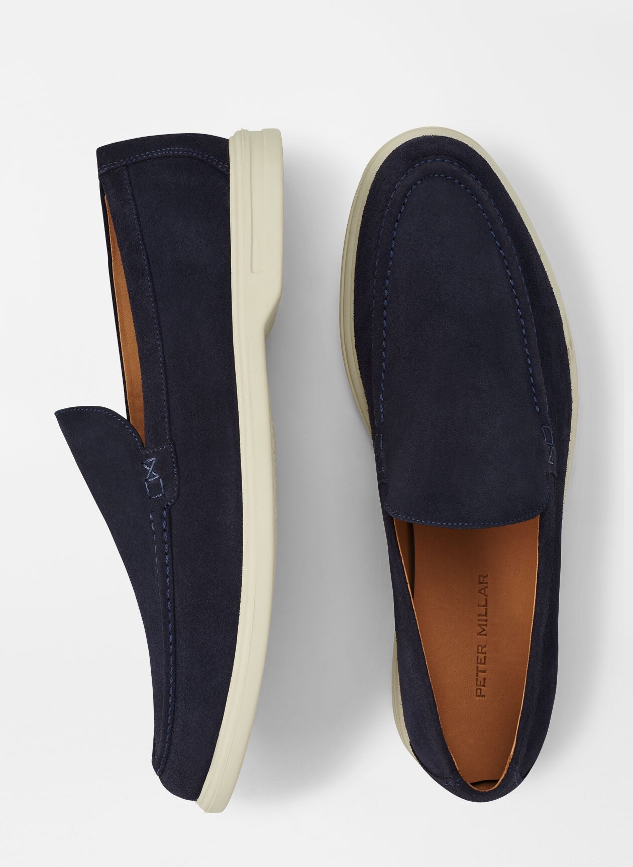 Excursionist Nubuck Venetian Loafer Navy