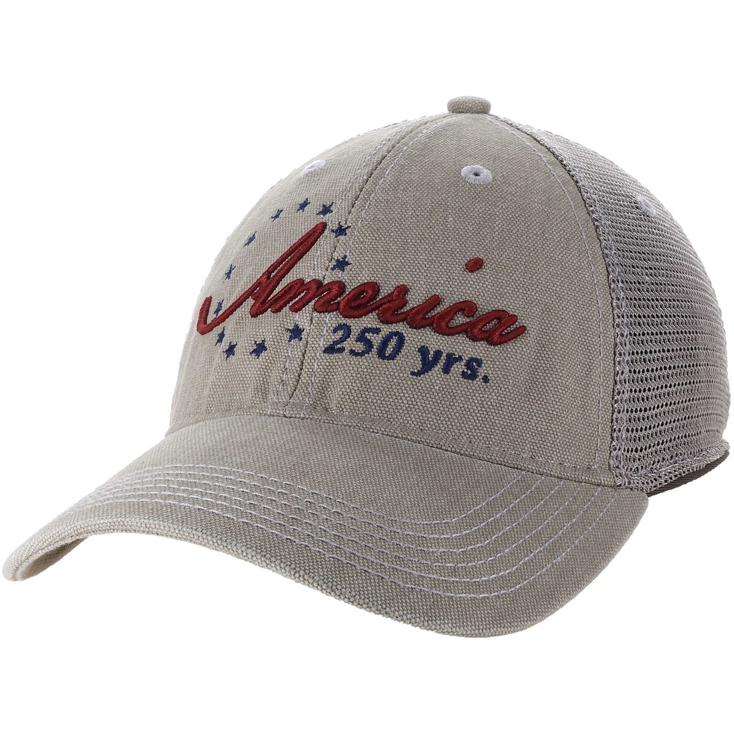 America 250 Trucker Hat Grey