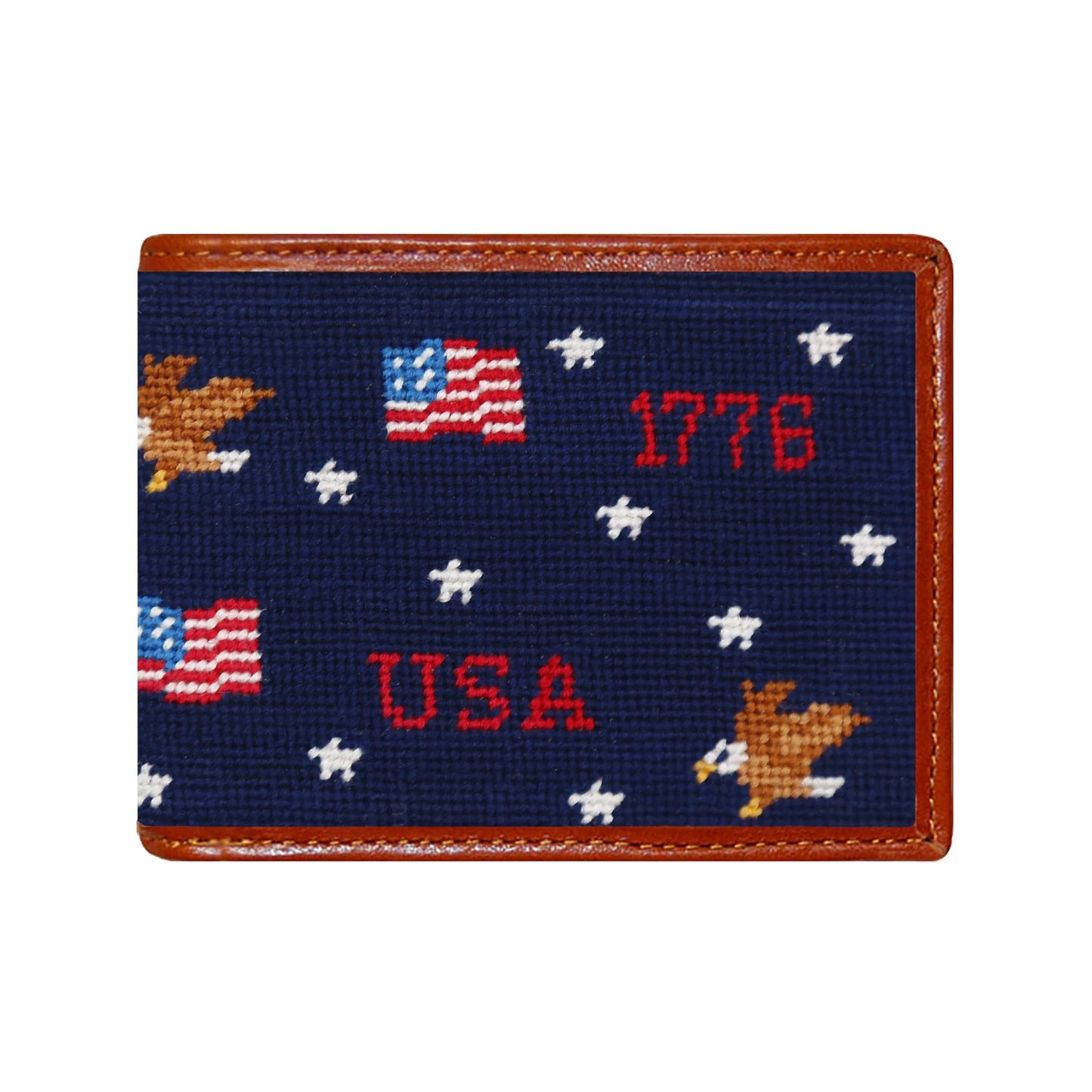 American Pattern Bi-Fold Wallet
