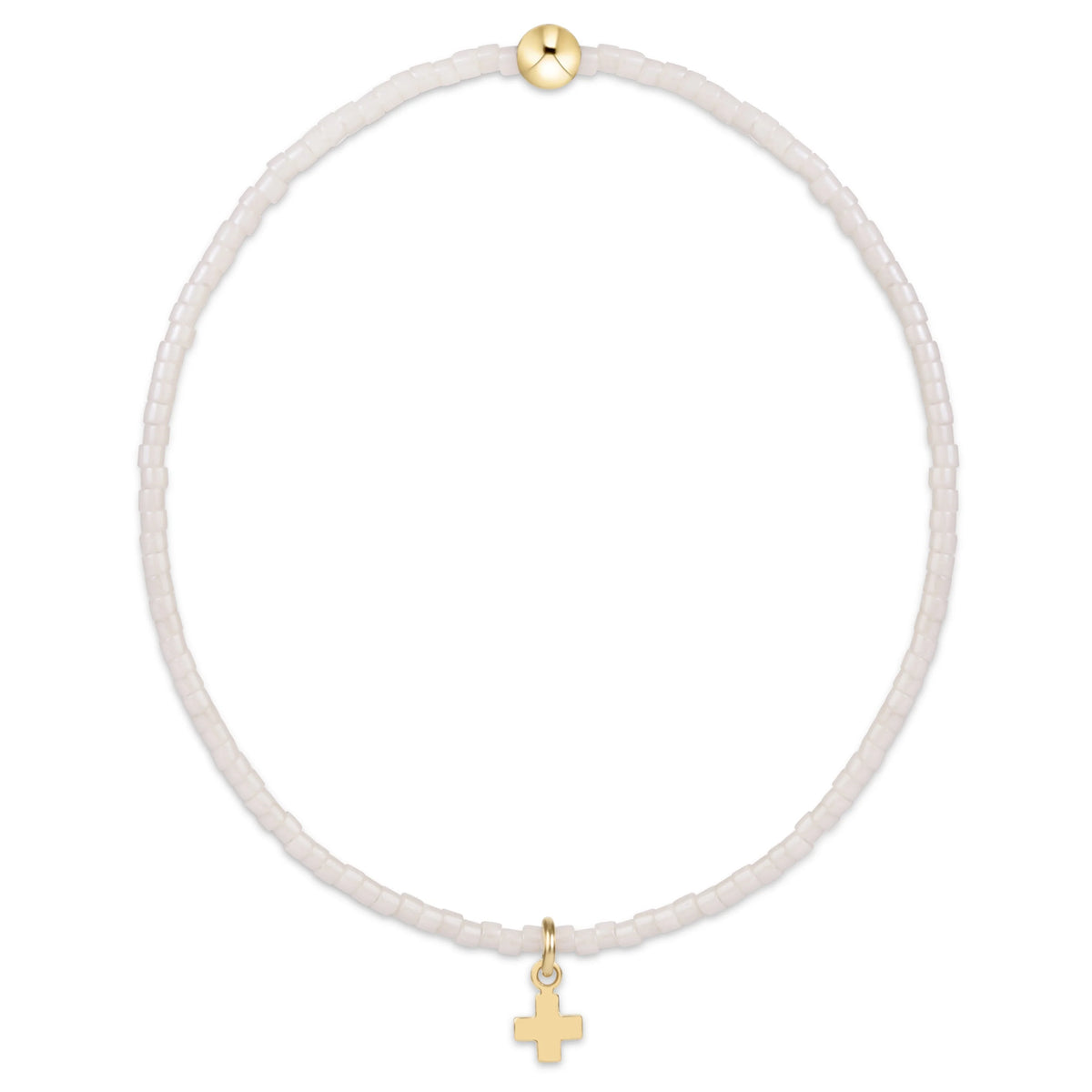 FW26 Hope Classic Bracelet Signature Cross Small Gold Charm