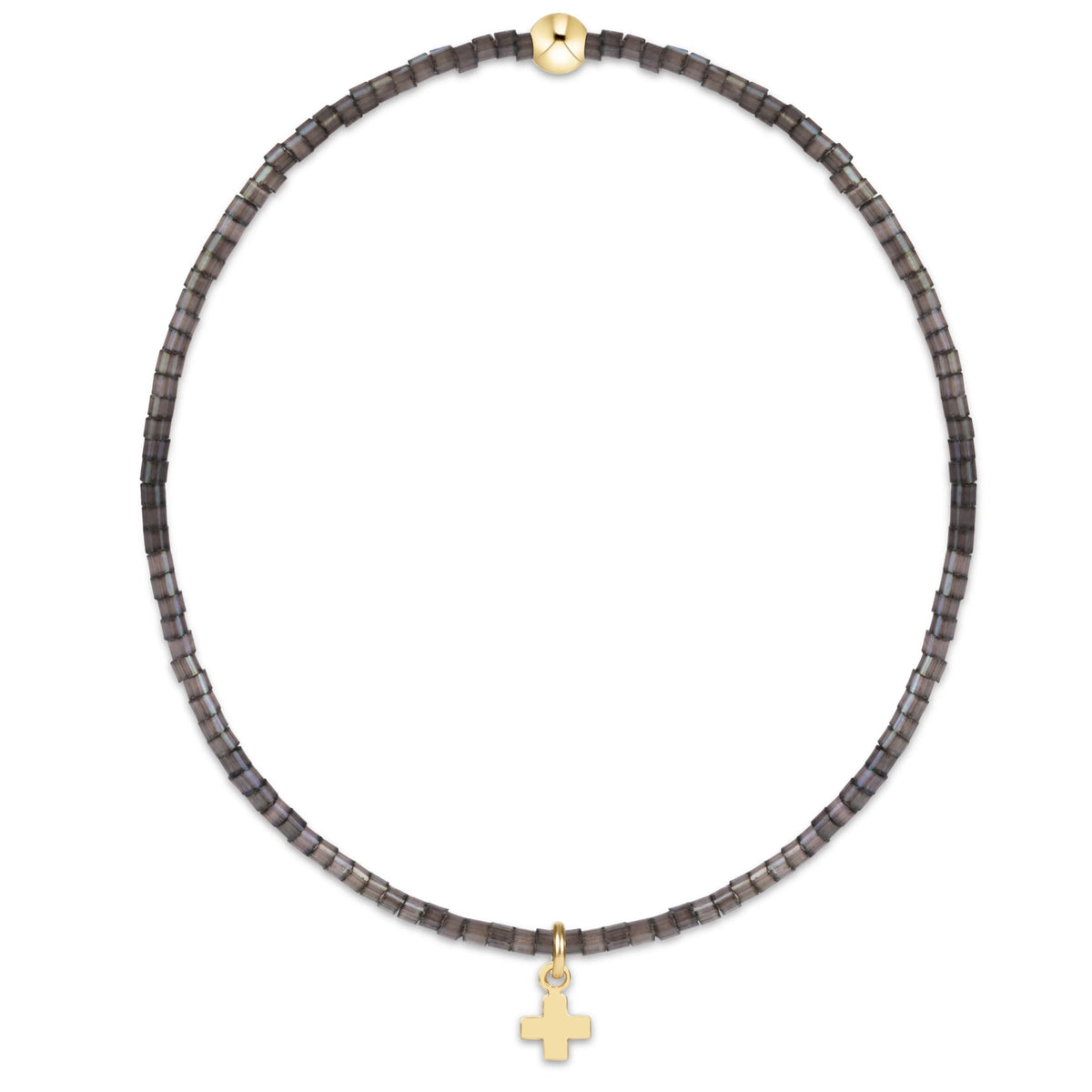 FW26 Hope Classic Bracelet Signature Cross Small Gold Charm