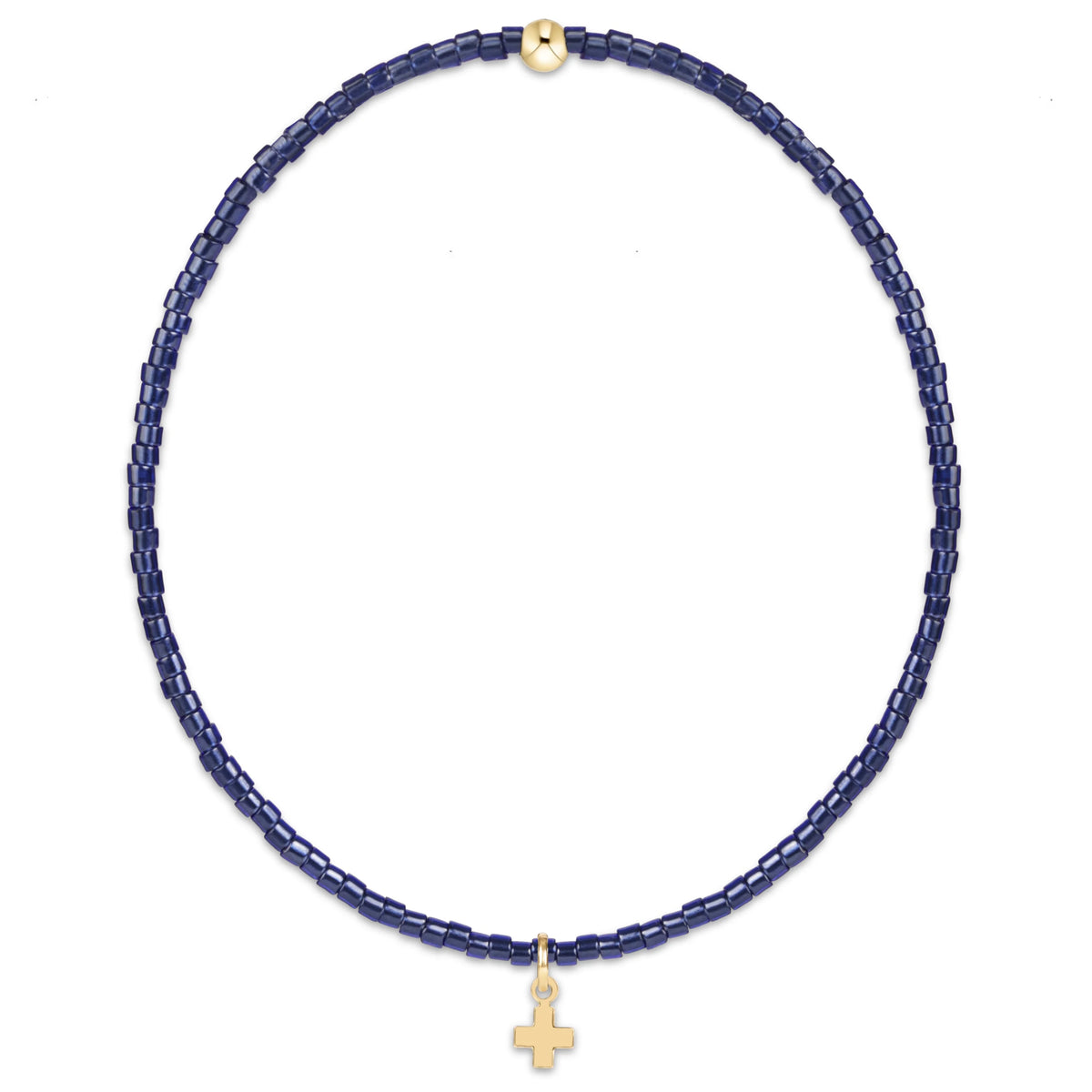 FW26 Hope Classic Bracelet Signature Cross Small Gold Charm