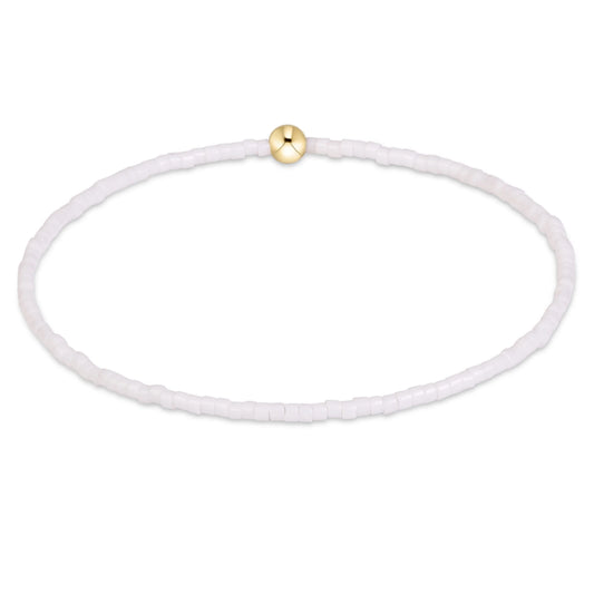 A250 Hope Classic Bracelet White