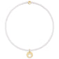 A250 Hope Classic Bracelet White Star Small Gold Disc